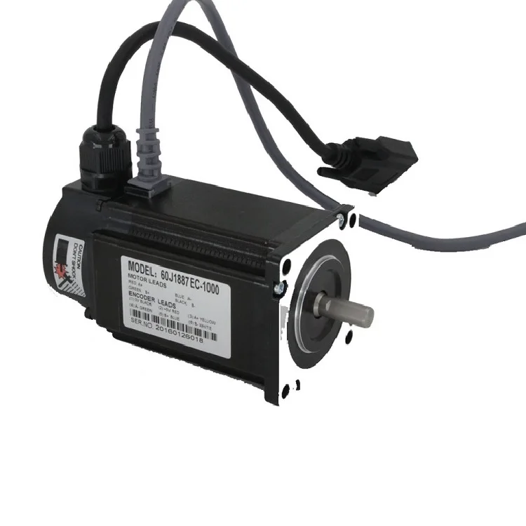 1.8deg nema 24 with encoder motor for CNC milling machine kit hybrid stepper servo motor