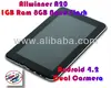 NEW 7 inch allwinner A20 dual core cpu mali400 gpu android 4.2 Capacitive 1GB ram 4/8GB Dual Camera WIFI