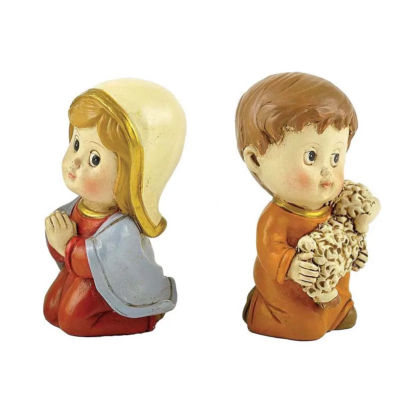 Polyresin religious figurines nativity set for home decoration