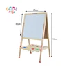 STEAM Preschool Wooden Educational Toys Kids Learning Adjustable Wooden Art Easel