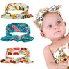 Factory Sale Big Bow Baby Hairband Pretty Feather Knit Girl Headband