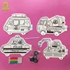 Kids Inflatable DIY Hand-painted Balloons Intellectual Development 3D Multi-Models Party Gifts