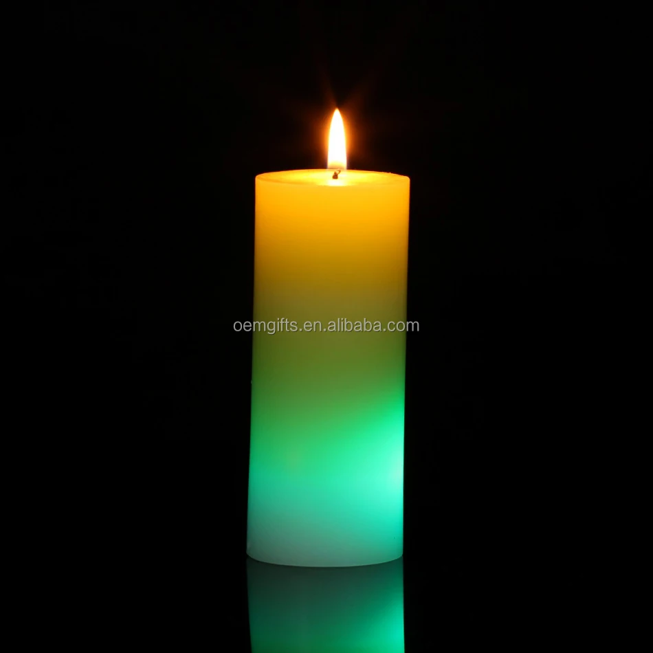 Wholesale Led Pillar Candle With Different Color Buy Led Candles With