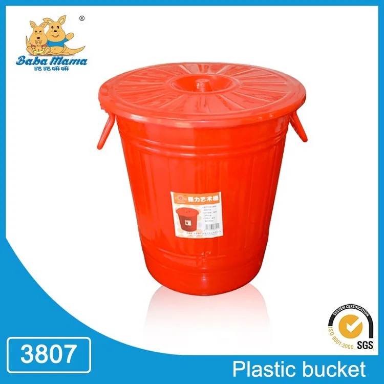 plastic storage bucket