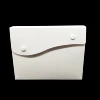 A5 Plastic Portfolio with Two Pockets Button Snap Closure Envelope Folder Case