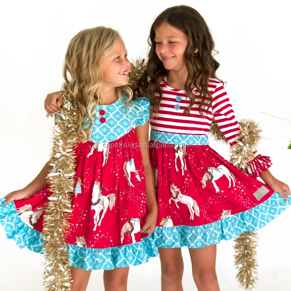 matching christmas dresses for sisters