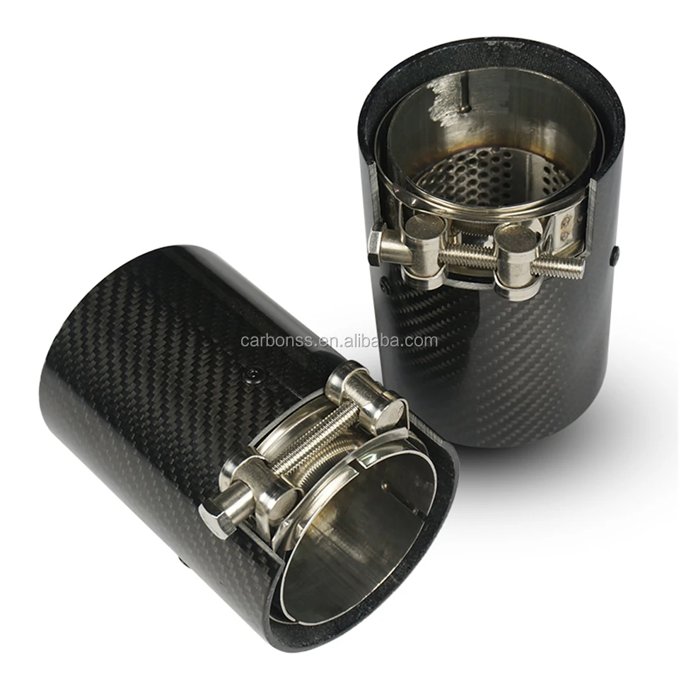 Akrapovic Carbon Tail Pipes | 2014-2018 BMW M3 F80 & M4 F82/83 (TP-CT/26)