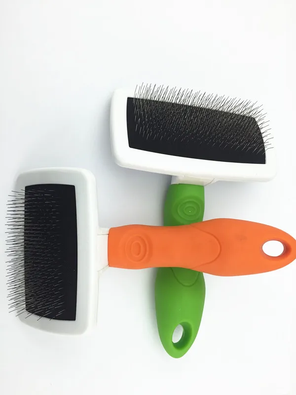 Sxp06 Self Cleaning Brush Gently Removes Loose Undercoat,Mats And
