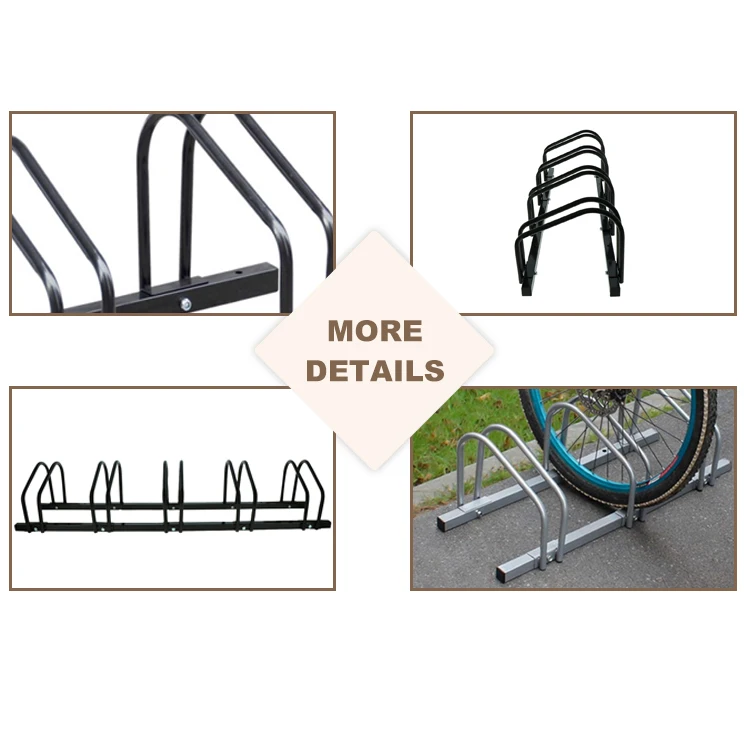 rolling bike rack