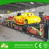 flying and rotating car rides, mini flying car rides on the track, playground ride
