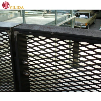 Modern Expanded Metal Stair Railings And Balcony Screen Fence - Buy Buy Expanded Metal Mesh 