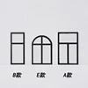 20181:25 scale plastic indoor model window