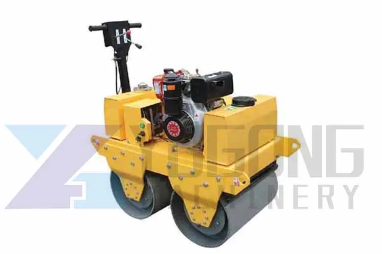 double drum new road roller price