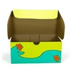 brown kraft paper packaging box for modem