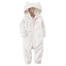 Retail Free Shipping 0 2Y Autumn Newborn Baby Boys Clothes One Piece Baby Girl Rompers With