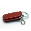 Leather case usb flash drive use the A class chip flash memory