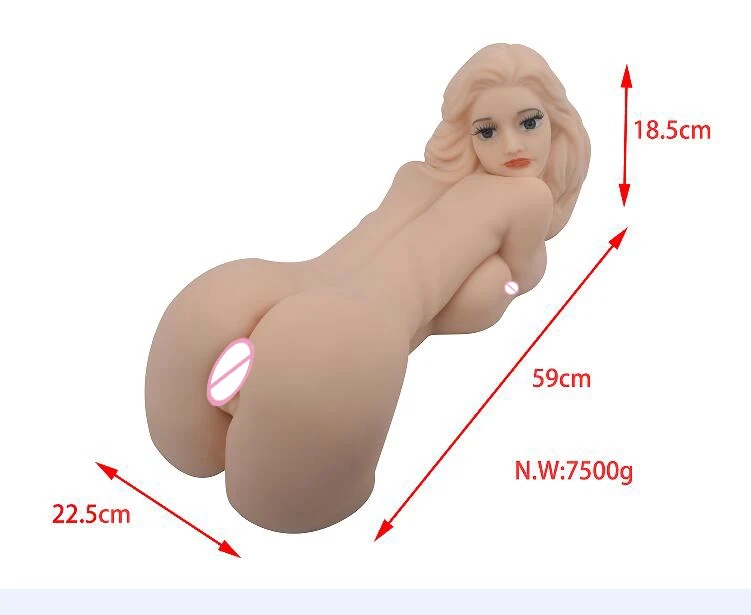 9kg silicon sex dols dog style blowjob vagina anal sex silicone rubber adult sex toy