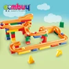 Intelligence rolling slide game toys balls building block track