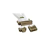 J55A Crimp Series spacing 0.635mm Super micro Rectangular Connector Micro D Connectors