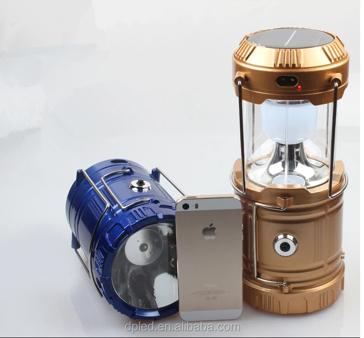 Solar powered led lantern light with torch light