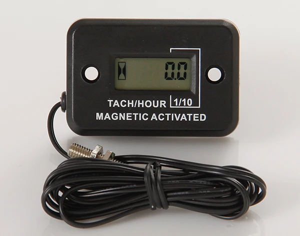 Runleader Digital Waterproof Magnetic Activated Tach Hour Meter Runleader Digital Waterproof Magnetic Activated Tach Hour Meter Tachometer Used For Snowmobile Lawn Mower
