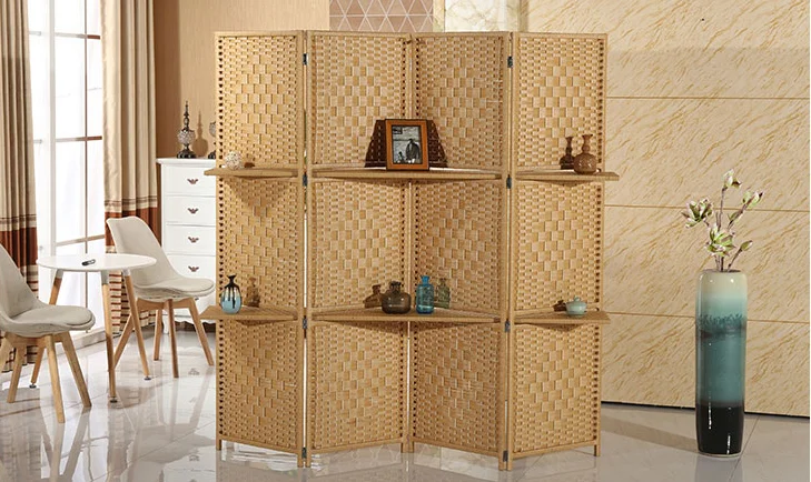 Akkordeon Strand Machen Holzschnitzerei Paravent-Bildschirm und