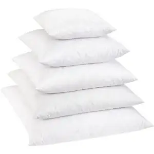 Feather Proof Pillow Covers Find Get Quotations Multiple Sizes Set Of 2 Feather Down Pillow Inserts 18 X