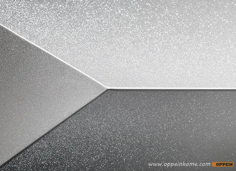 Diseño Italiano Moderno Beige Alto Brillo Lacado Gabinete De Cocina Con