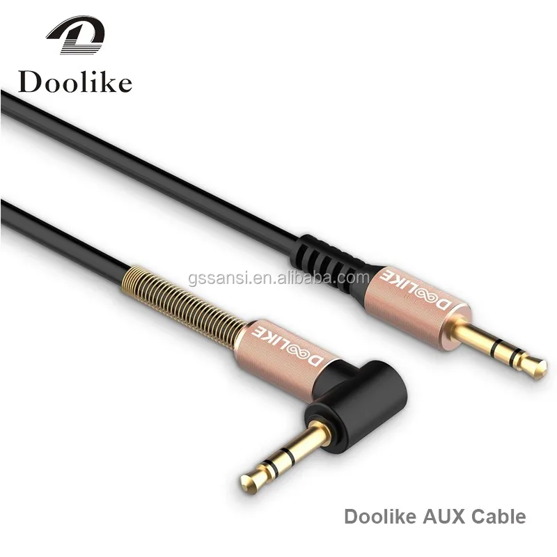 Doolike Wholesale Price Mini Aux Cable 3.55mm For Car Headphone