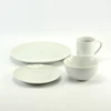 Custom16pcs Round Shape Tableware Glazed ceramic ware Porcelain Dinner Sets