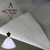 Making crinoline stiff mesh fabric for wedding dress lining
