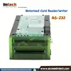 Insertion cared reader terminal kiosk rfid card reader/writer for gaming machine motorized