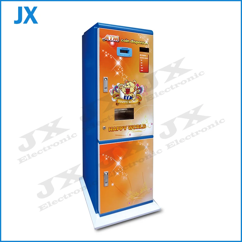 Malaysia Coin Atm Exchange Machine Bill Change Machine Coin Token Vending Game Machine Coin