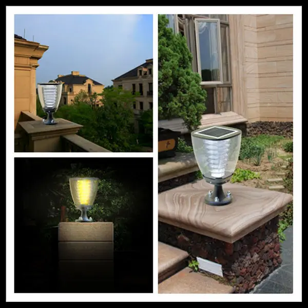 Decorative Main Gate Garden Led Light Outdoor Solar Lamp