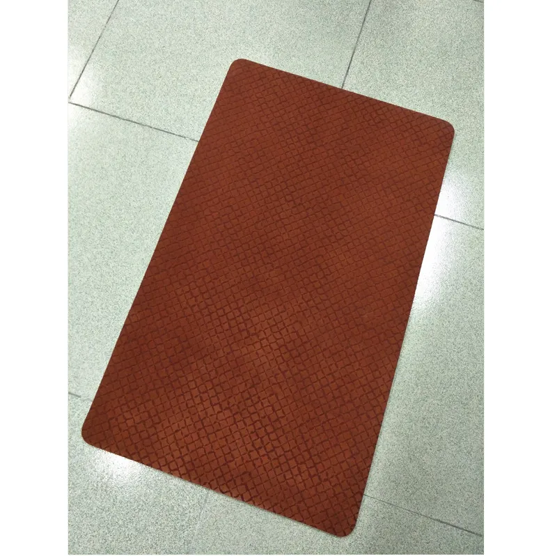 High Quality Woven Fabric Floor Mat With Natural Rubber Base