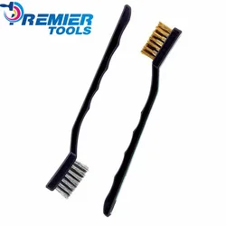 Ski polish brush