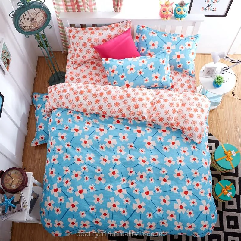 Spongebob Reactive Print 3d Bedding Set Quilt Cover Bed Sheet 3d