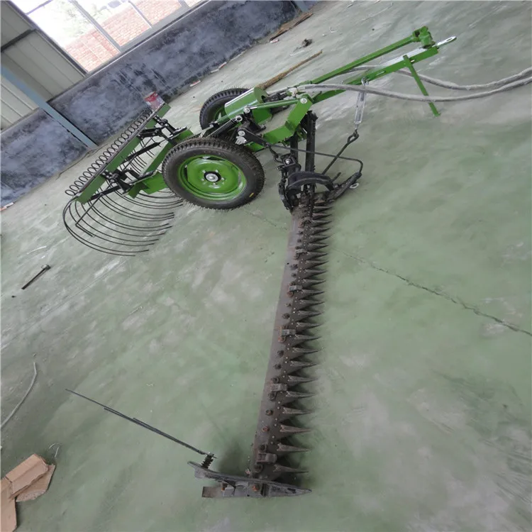 Farm Lawn Finishing Mower / Grass Rake For Ride On Mower For Tractor