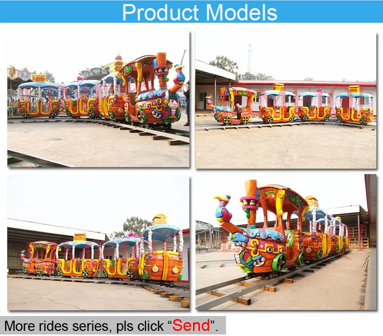 Hot Sale!! Children Game Amusement Rides Fun Garden Kiddy Rides Track