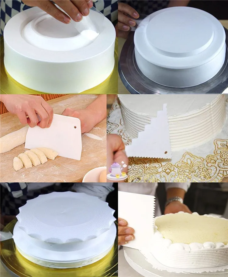 Food Grade Bowl Baking Scraper,Dough Scraper Spatular For Baking