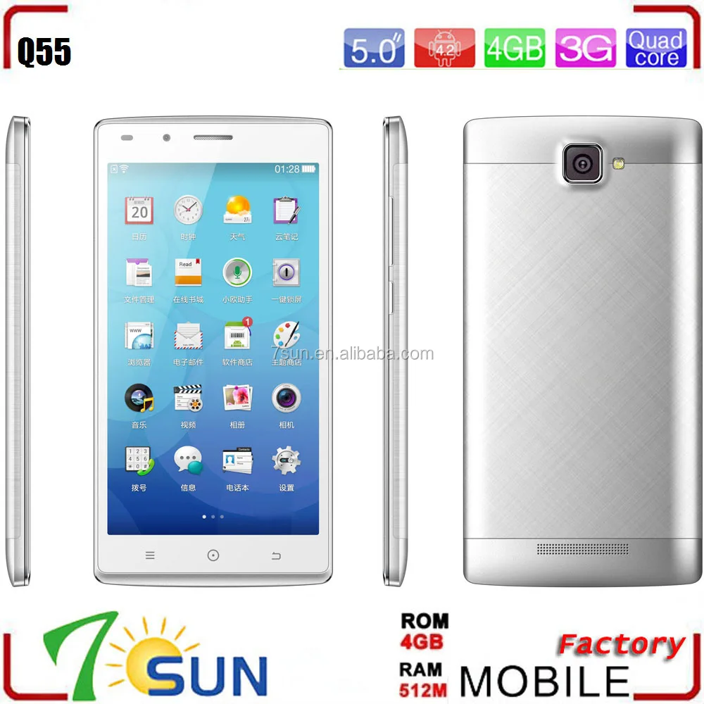 Phone Cheap Big Screen Android Phones guatemala celular q55 android 4 quadcore cheap big screen phone