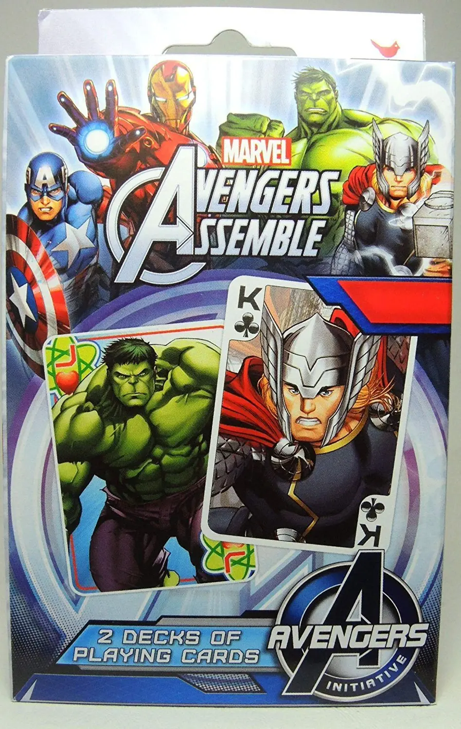 Marvel Avengers Assemble 2 Deck Playing Cards