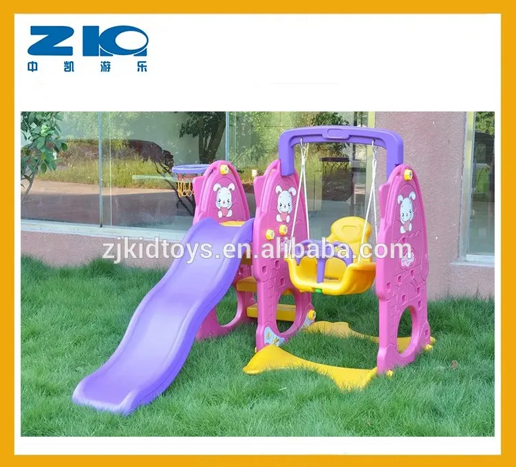 Toddler garden slide