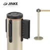 Hotel Queue Barrier Line Post Retractable Belt Stanchion
