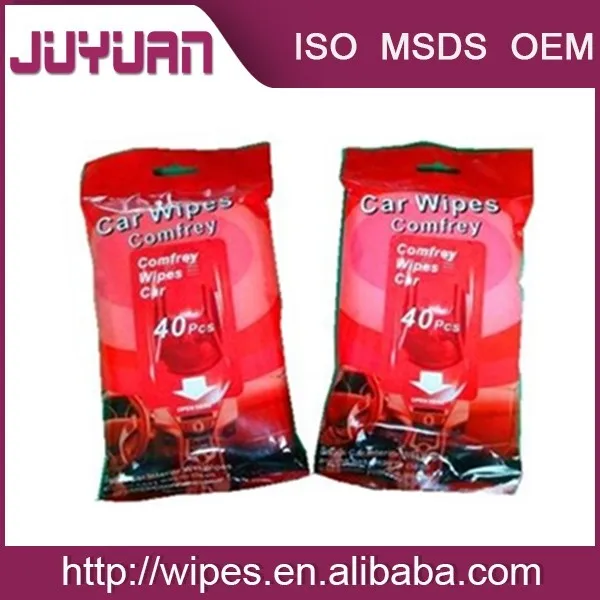Disposable Car Wet Wipe For Cleaning Leather Seat Glass Dashboard Car
