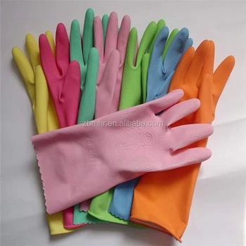 rubber hand gloves