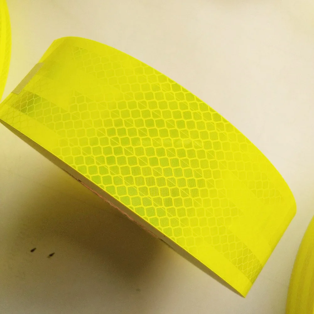 Lime Yellow-green Lemon Reflective Tape For Safety - DERFLEX