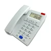 Quality first analog corded telephone handset caller ID phone new ABS