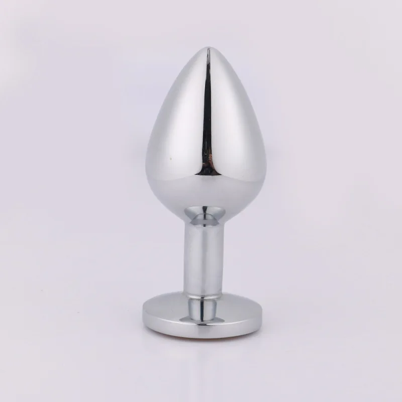 Smile Yellow Stainless Steel Anal Plug Small Medium Large Adult Butt Plug Sex Toys for Women Sex Products