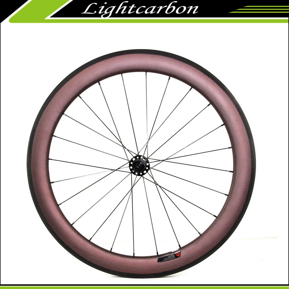 700c Wheels 60mm Carbon Bicycle / Bike Wheels,2015 Carbon Titanium New